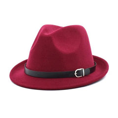 IF IFOND Classic Felt Fedora Hat - Stylish & Warm Casual Accessory
