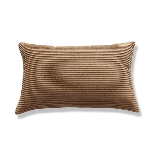 Corduroy Stripes Flannel Pillowcase - Comfortable & Stylish Home Decor - L