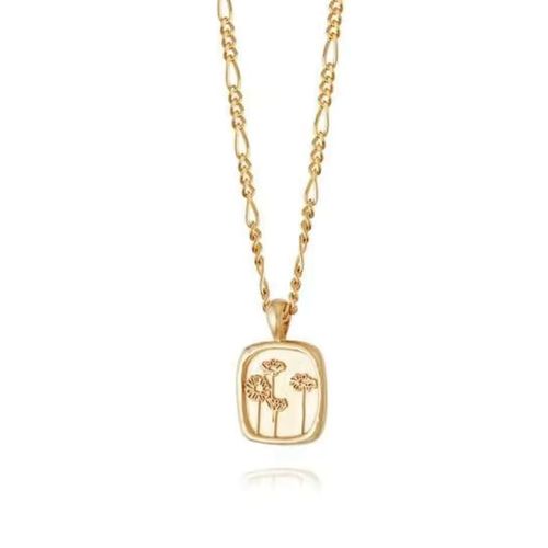 MamacitaSlay Elegant Bohemia Necklace with 18k Gold Plating - Mums