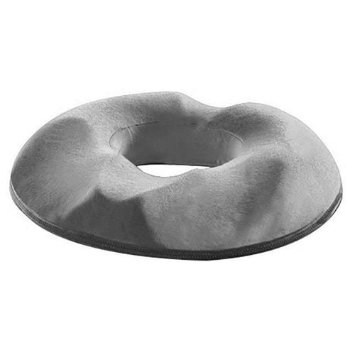 Comfort Memory Foam Seat Cushion for Tailbone Relief & Posture Support - gray / male
