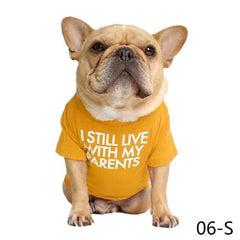 Stylish Pet Clothes - Soft Durable & Comfortable T-Shirt for Dogs - Yellow / L