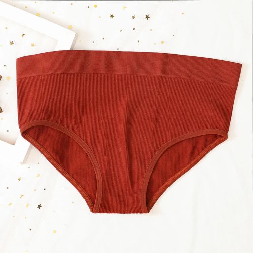 OllyMurs High-Rise Shapewear Briefs - Comfortable & Breathable Women’s Underwear - caramel / L