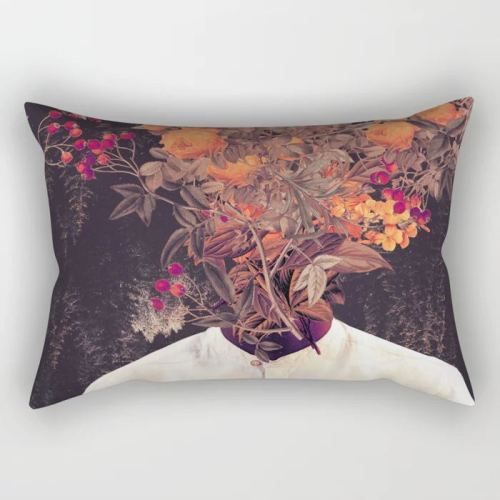 Decorative Scenic Print Cushion Cover with Zipper Closure - 30x50cm
