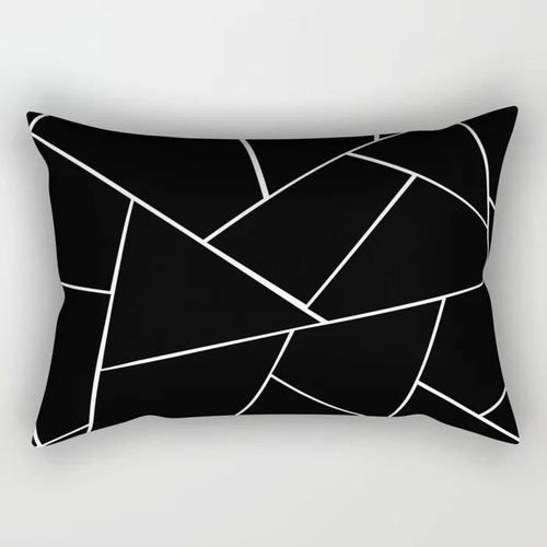 Decorative Scenic Print Cushion Cover with Zipper Closure - 30x50cm