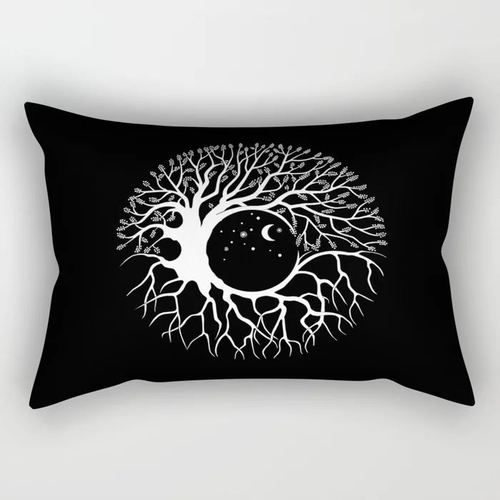 Decorative Scenic Print Cushion Cover with Zipper Closure - 30x50cm - CFX030F11 / 40x60cm