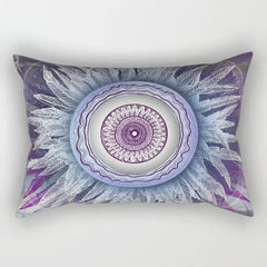 Decorative Scenic Print Cushion Cover with Zipper Closure - 30x50cm