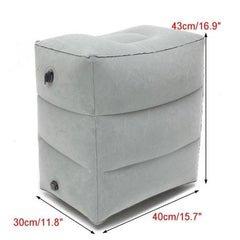 Inflatable Footrest Travel Air Cushion - Comfort On The Go