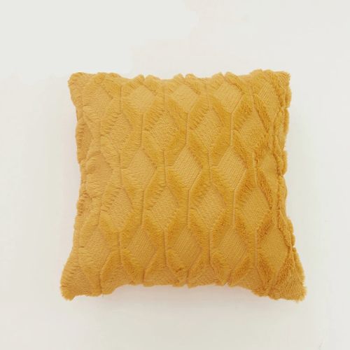 CANIRICA Plush Geometric Cushion Cover for Nordic Home Decor 45x45cm