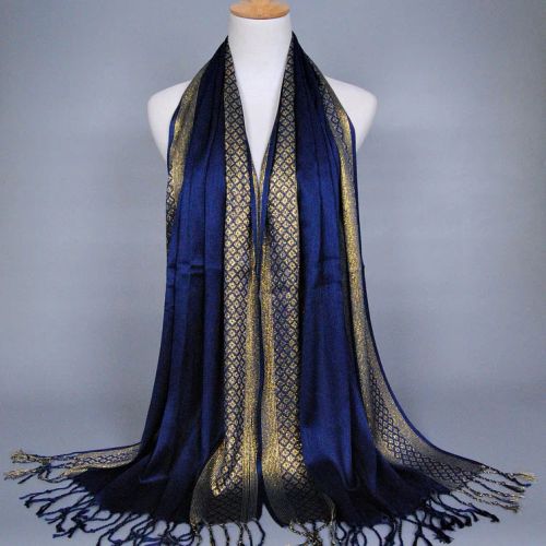 LOVOSME Luxury Cotton Scarf - Multifunctional Solid Colour Wrap