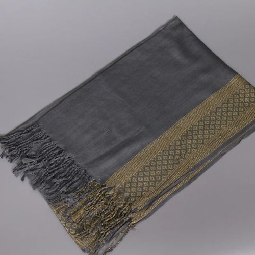 LOVOSME Luxury Cotton Scarf - Multifunctional Solid Colour Wrap - 16