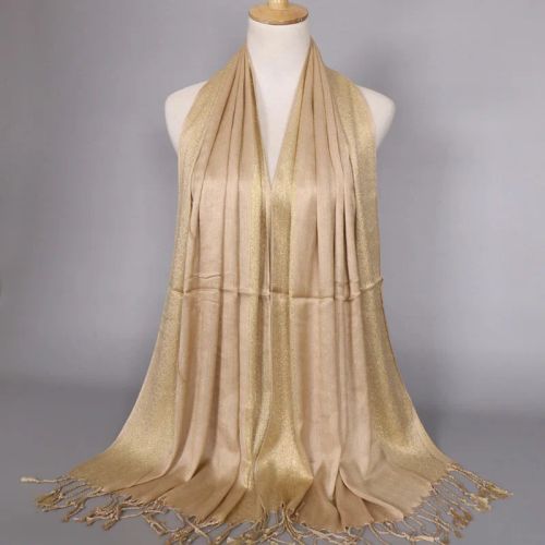 LOVOSME Luxury Cotton Scarf - Multifunctional Solid Colour Wrap
