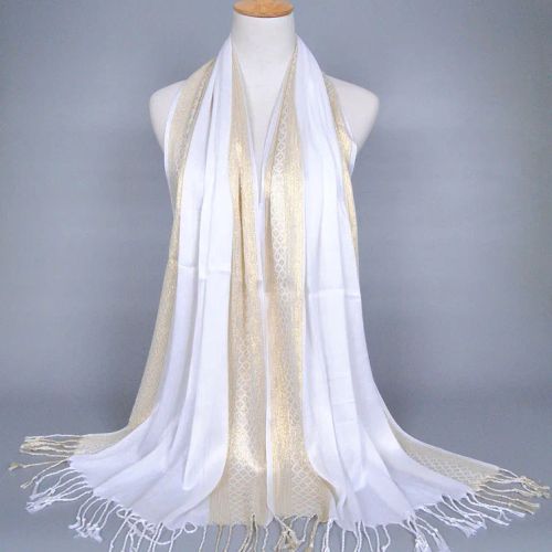 LOVOSME Luxury Cotton Scarf - Multifunctional Solid Colour Wrap