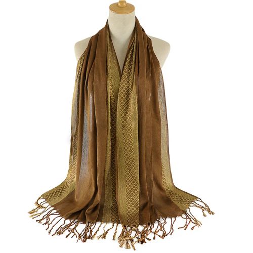 LOVOSME Luxury Cotton Scarf - Multifunctional Solid Colour Wrap