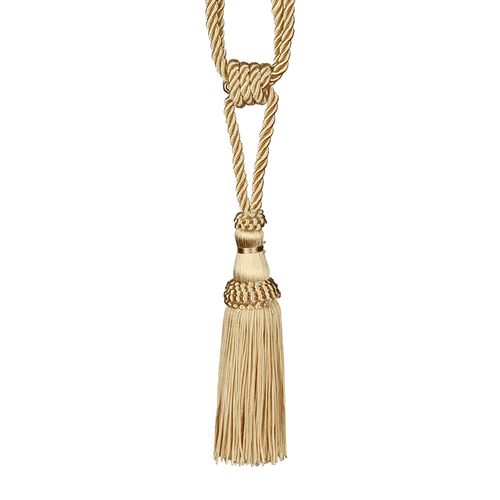 Elegant Curtain Tieback with Tassels - Stylish Home Decor Accessory - Gold