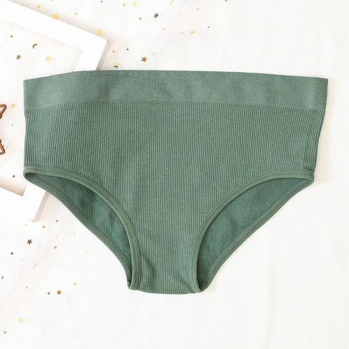 OllyMurs High-Rise Shapewear Briefs - Comfortable & Breathable Women’s Underwear - green / XL