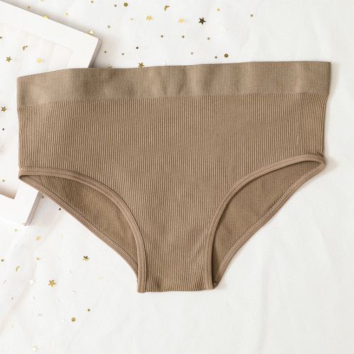 OllyMurs High-Rise Shapewear Briefs - Comfortable & Breathable Women’s Underwear - Khaki / XL