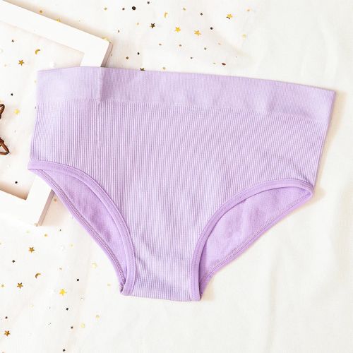 OllyMurs High-Rise Shapewear Briefs - Comfortable & Breathable Women’s Underwear - lavender / XL