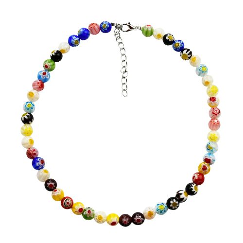 Yumfeel Trendy Beaded Necklace with Mood Tracker Feature - N2450