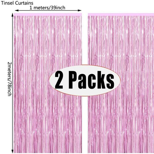 2m Decorative Backdrop for Events - Festive Wall & Door Decor
