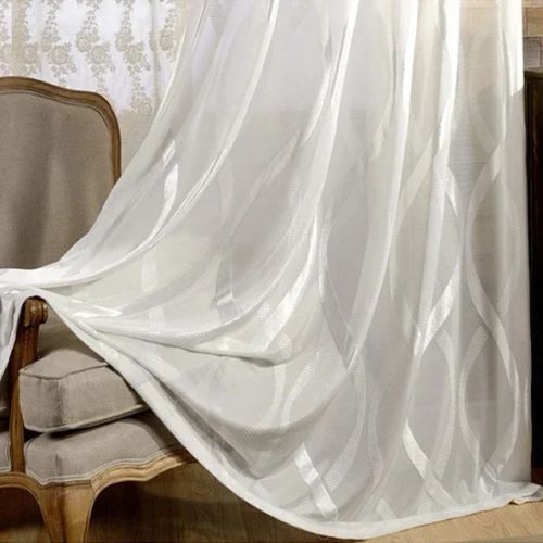 Elegant Sheer Tulle Curtain - High Shading for Home & Office Windows