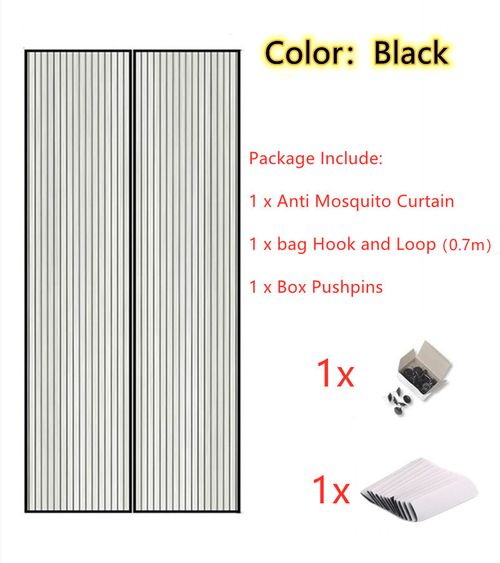 Summer Anti Mosquito Magnetic Curtain - Fresh Air & Insect Protection