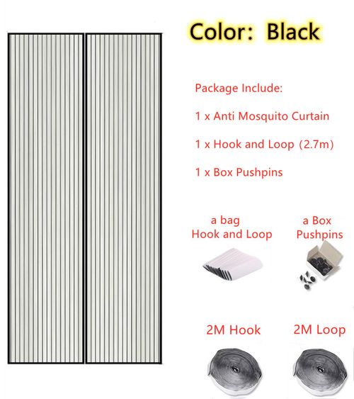 Summer Anti Mosquito Magnetic Curtain - Fresh Air & Insect Protection