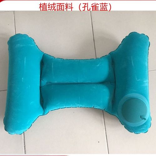 Inflatable Lumbar Pillow - Portable Comfort for Travel & Office