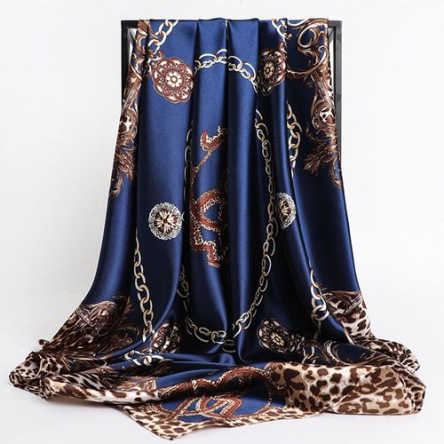 JTVOVO Fashion Scarf - Versatile 90x90cm Polyester Accessory - 2 / One Size