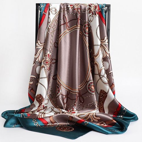 JTVOVO Fashion Scarf - Versatile 90x90cm Polyester Accessory - 5 / One Size