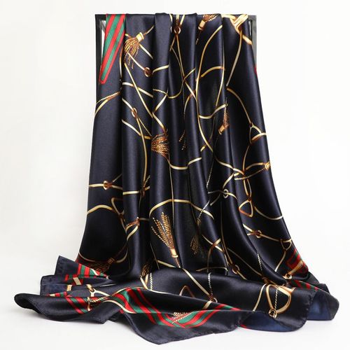 JTVOVO Fashion Scarf - Versatile 90x90cm Polyester Accessory
