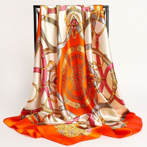JTVOVO Fashion Scarf - Versatile 90x90cm Polyester Accessory - 20 / One Size