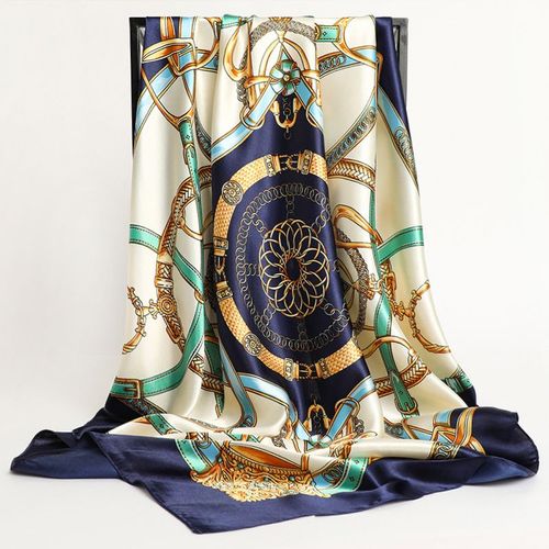 JTVOVO Fashion Scarf - Versatile 90x90cm Polyester Accessory