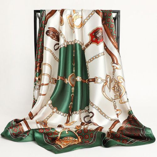 JTVOVO Fashion Scarf - Versatile 90x90cm Polyester Accessory - 25 / One Size