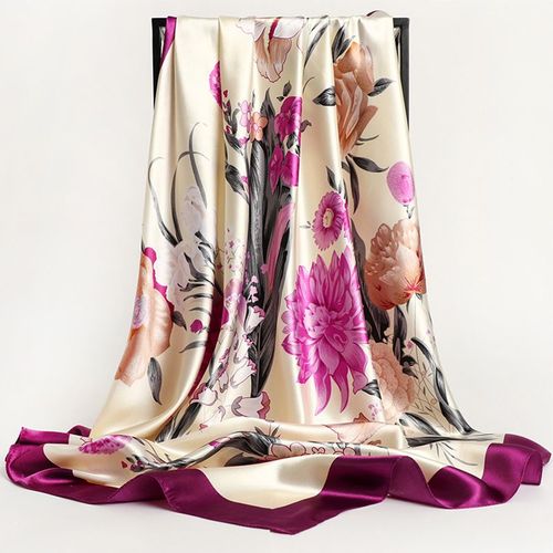 JTVOVO Fashion Scarf - Versatile 90x90cm Polyester Accessory - 29 / One Size