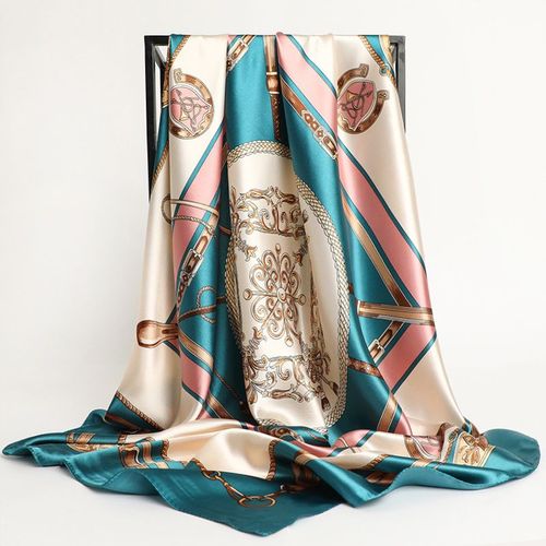 JTVOVO Fashion Scarf - Versatile 90x90cm Polyester Accessory - 31 / One Size