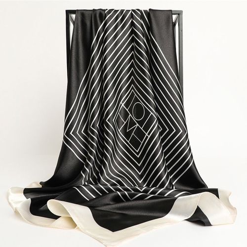 JTVOVO Fashion Scarf - Versatile 90x90cm Polyester Accessory - 39 / One Size
