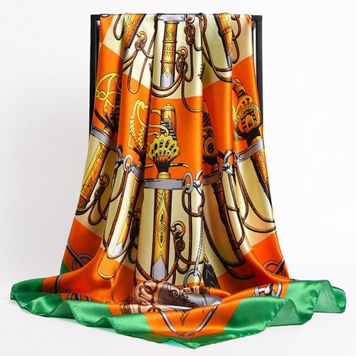 JTVOVO Fashion Scarf - Versatile 90x90cm Polyester Accessory