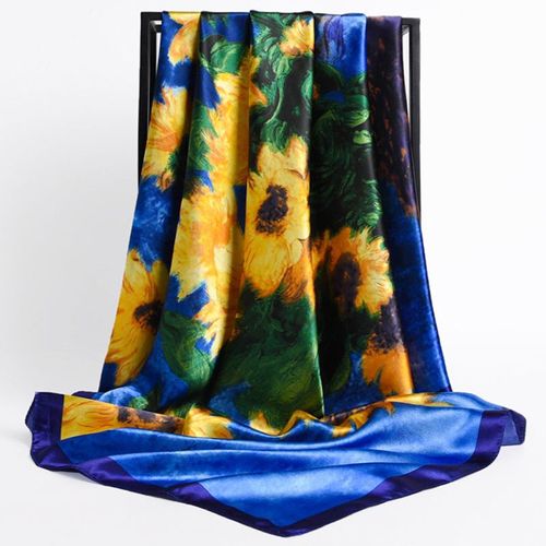 JTVOVO Fashion Scarf - Versatile 90x90cm Polyester Accessory - 45 / One Size