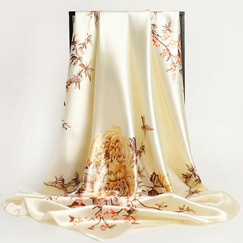 JTVOVO Fashion Scarf - Versatile 90x90cm Polyester Accessory