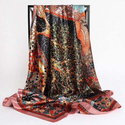 JTVOVO Fashion Scarf - Versatile 90x90cm Polyester Accessory