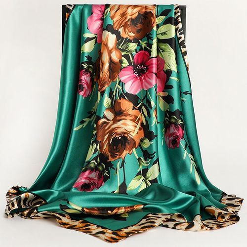 JTVOVO Fashion Scarf - Versatile 90x90cm Polyester Accessory - 59 / One Size