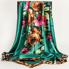 JTVOVO Fashion Scarf - Versatile 90x90cm Polyester Accessory