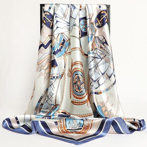 JTVOVO Fashion Scarf - Versatile 90x90cm Polyester Accessory - 60 / One Size