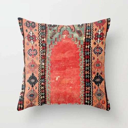 Geometric Plush Cushion Cover - Decorative Pillowcase for Home & Car