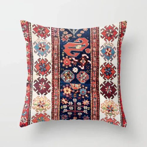 Geometric Plush Cushion Cover - Decorative Pillowcase for Home & Car