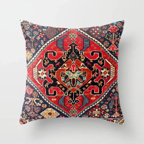 Geometric Plush Cushion Cover - Decorative Pillowcase for Home & Car