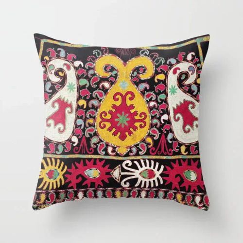 Geometric Plush Cushion Cover - Decorative Pillowcase for Home & Car - 21 / 40X40cm(pillow case)