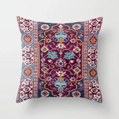 Geometric Plush Cushion Cover - Decorative Pillowcase for Home & Car - 18 / 45X45cm(pillow case)