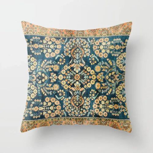 Geometric Plush Cushion Cover - Decorative Pillowcase for Home & Car