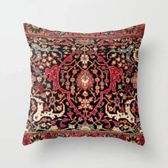 Geometric Plush Cushion Cover - Decorative Pillowcase for Home & Car